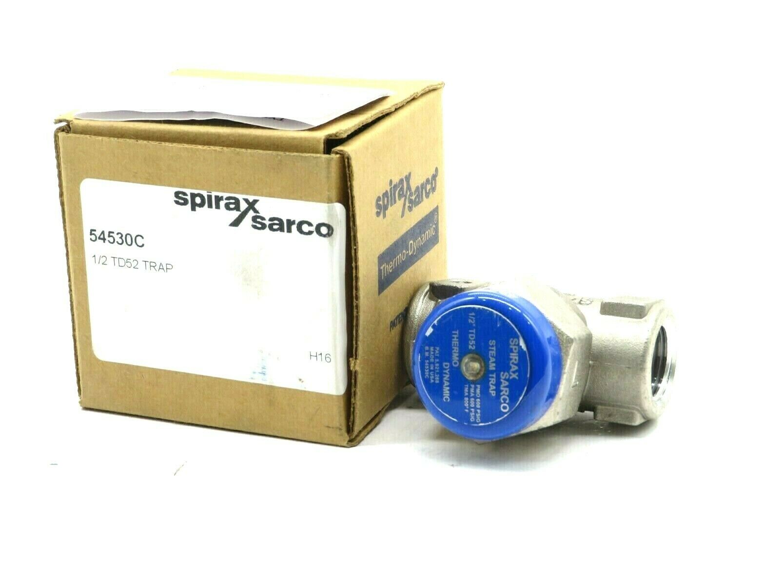 NEW SPIRAX SARCO 54530C TD521/2" THERMODYNAMIC TRAP SB Industrial