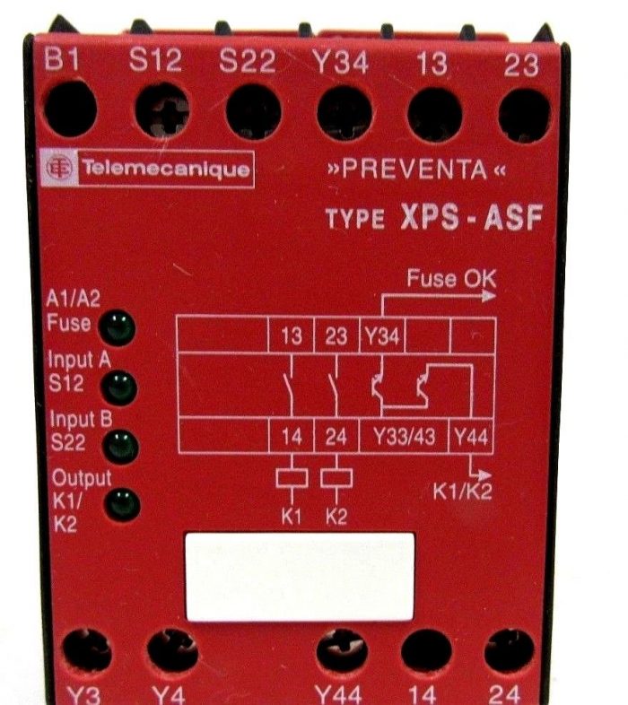 NEW TELEMECANIQUE XPSASF5142 SAFETY RELAY 072345 XPS-ASF - Image 3