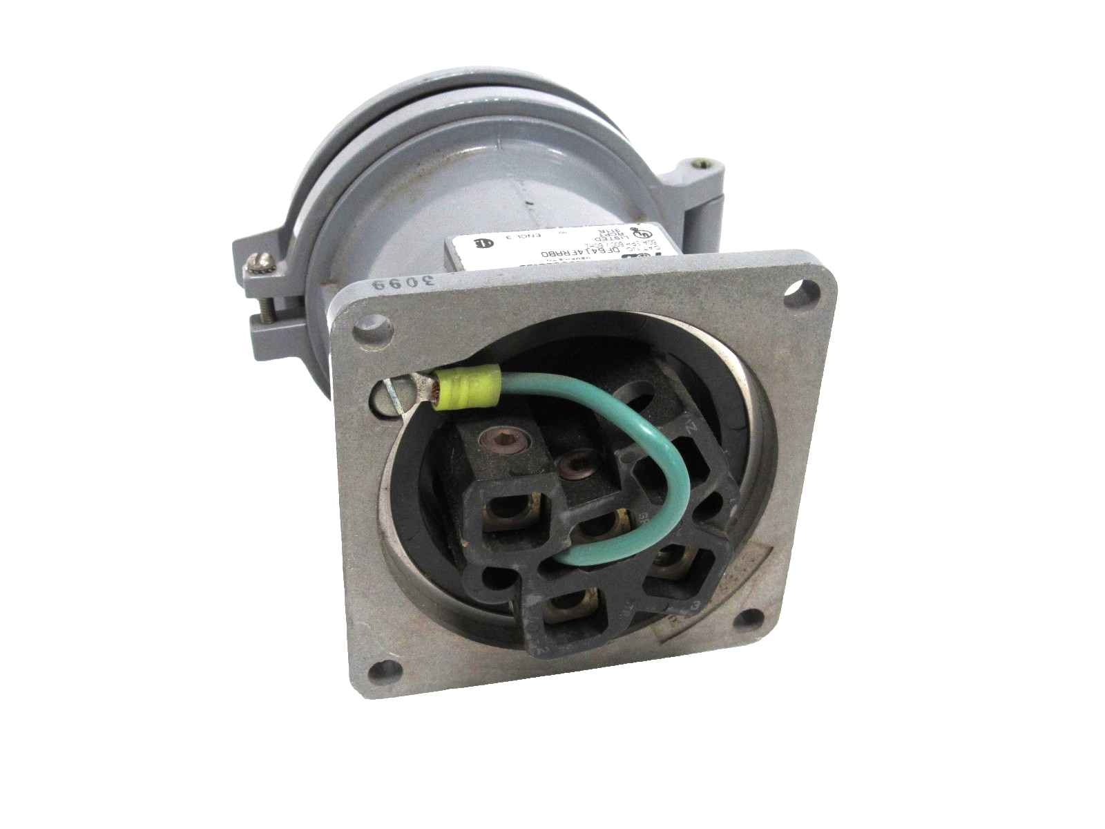 NEW THOMAS & BETTS DF6414FRAB0 RECEPTACLE 60A 3PH 600V - Image 4