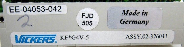 NEW VICKERS EEA-PAM-535-D-32 AMPLIFIER CONTROL EEAPAM535D32 02-326041 - Image 6