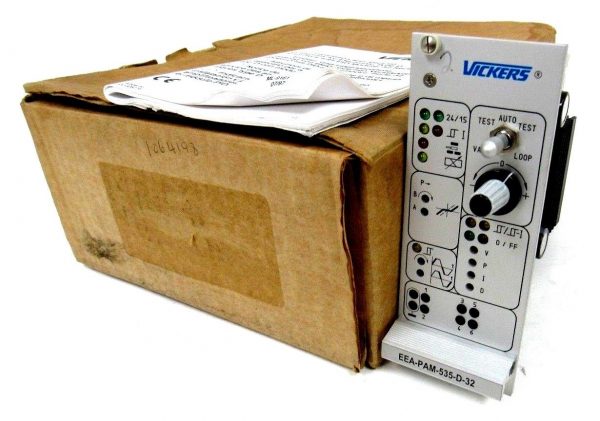 NEW VICKERS EEA-PAM-535-D-32 AMPLIFIER CONTROL EEAPAM535D32 02-326041
