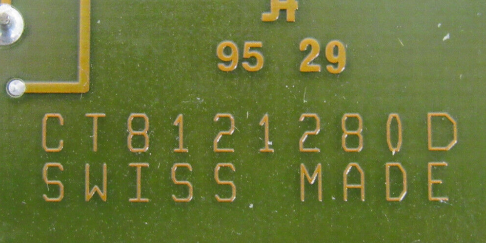 USED CHARMILLES 851-6530 CIRCUIT BOARD CT8121280D 8516530B - Image 4