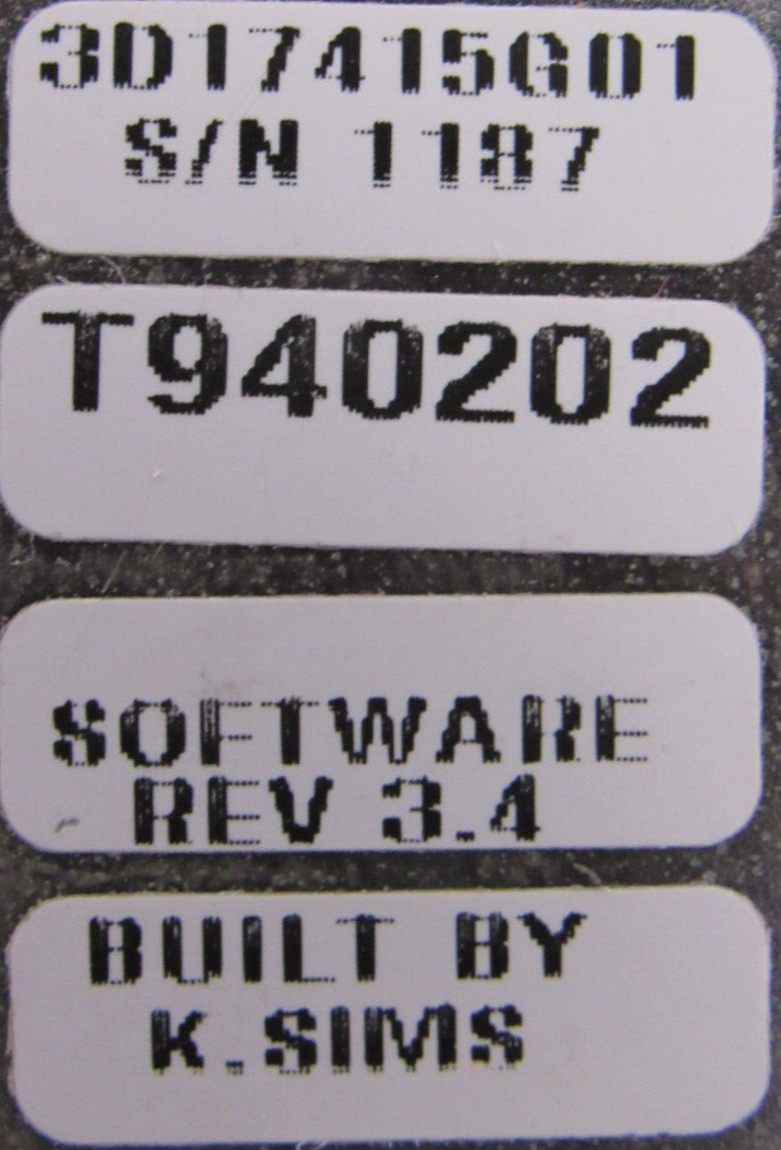 USED WESTINGHOUSE 3D17415G01 CONTROLLER SERIES 400 - Image 5