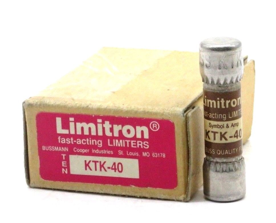 10 NEW LIMITRON KTK-40 FAST ACTING LIMITERS KTK40 – SB Industrial Supply,  Inc.