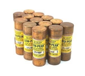 13 NEW BUSSMANN LPJ-15SP FUSES LPJ15SP