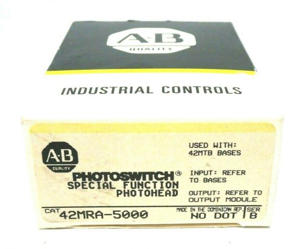 3 NEW ALLEN BRADLEY 42MRA-5000 PHOTOHEAD SER.B 42MRA5000 - Image 4