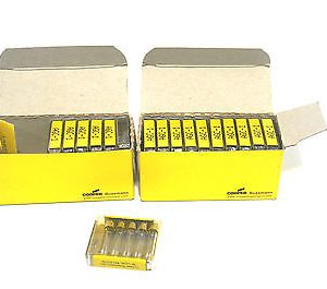 85 NEW BUSSMANN AGC-1 FUSES AGC1