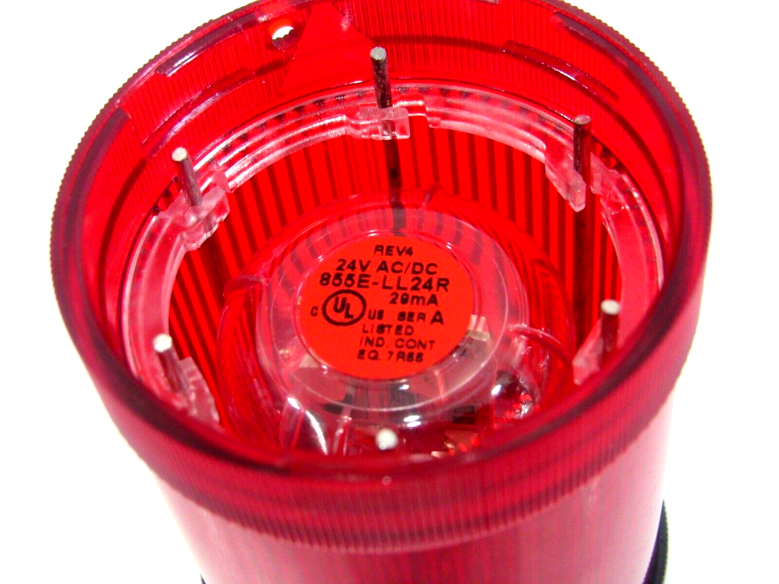 ALLEN BRADLEY 855E-BCB BASE W/ LENS 855E-LL24R NEW, SURPLUS - Image 8