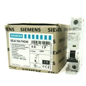 LOT OF 12 NEW SIEMENS 5SJ4 104-7HG40 CIRCUIT BREAKERS 5SJ41047HG40