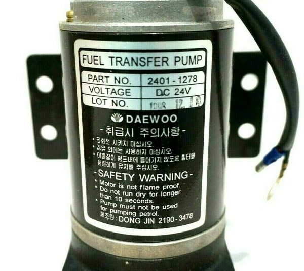 NEW DAEWOO-DOOSAN 2401-1278 FUEL TRANSFER PUMP 24011278 - Image 4