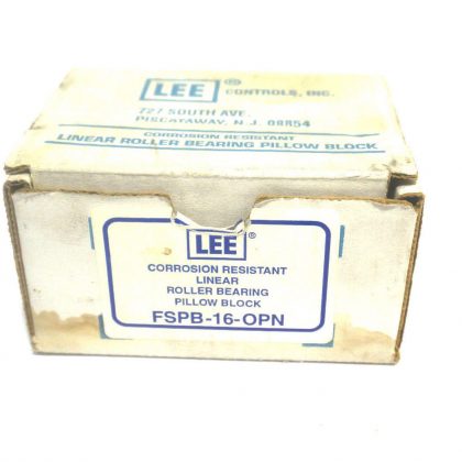 NEW LEE  FSPB-16-OPN PILLOW BLOCK BEARING FSPB16OPN