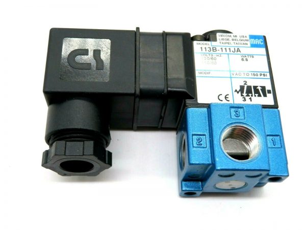 NEW MAC VALVES INC 113B-111JA PILOT OPERATED VALVE 113B111JA - Image 3