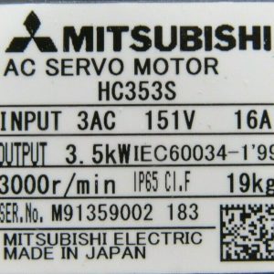 NEW MITSUBISHI HC353S SERVO MOTOR OSA104S2A ENCODER - SB