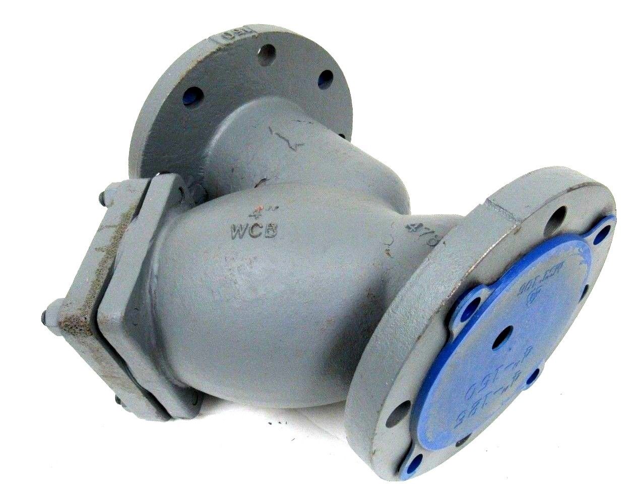 NEW MUELLER STEAM SPECIALTY 478101 Y STRAINER 4" FH1045 FH 1045 WCB4018 4781C SB Industrial