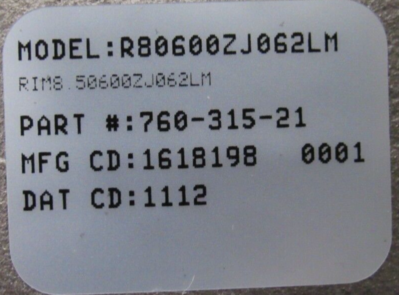 NEW NORTHSTAR 760-315-21 ENCODER R80600ZJ062LM 76031521 - Image 4