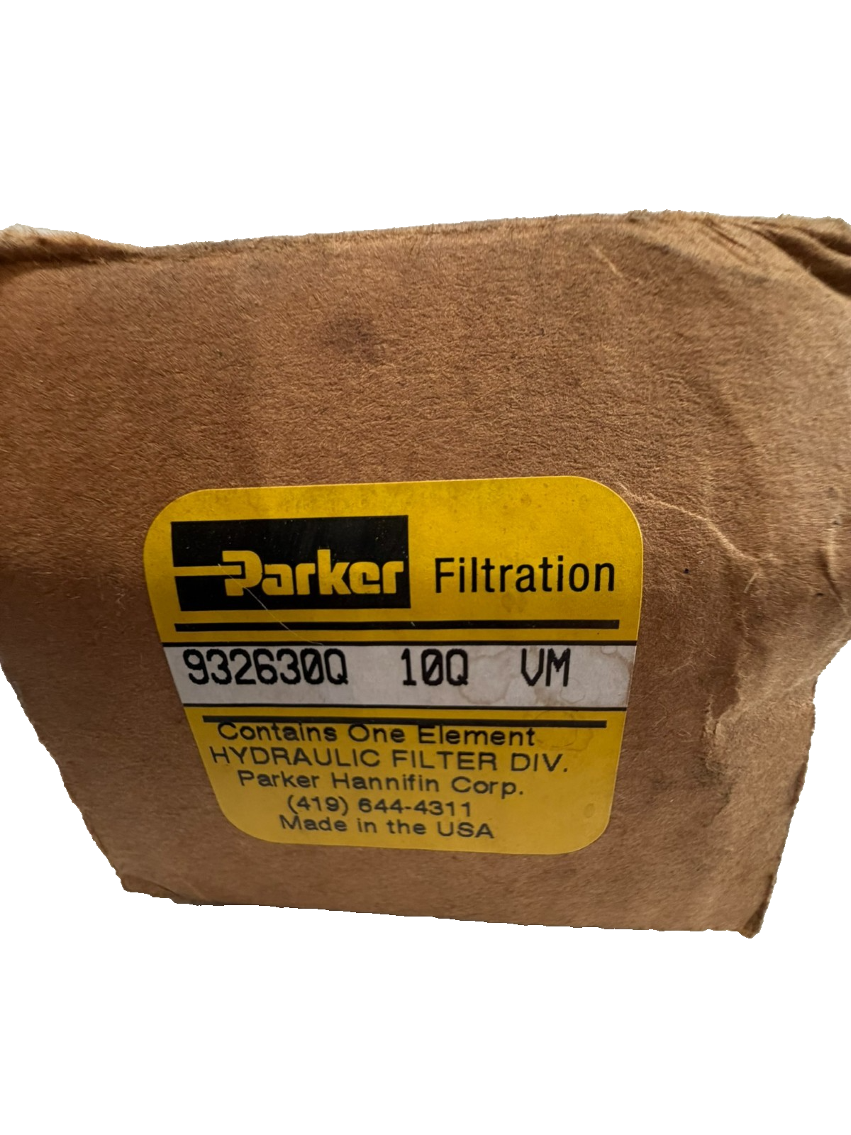 NEW PARKER 932630Q VM 10Q HYDRAULIC FILTER ELEMENT 932630Q - Image 5