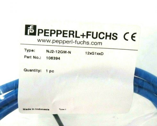 NEW PEPPERL & FUCHS NJ2-12GM-N INDUCTIVE SENSOR NJ212GMN - Image 3