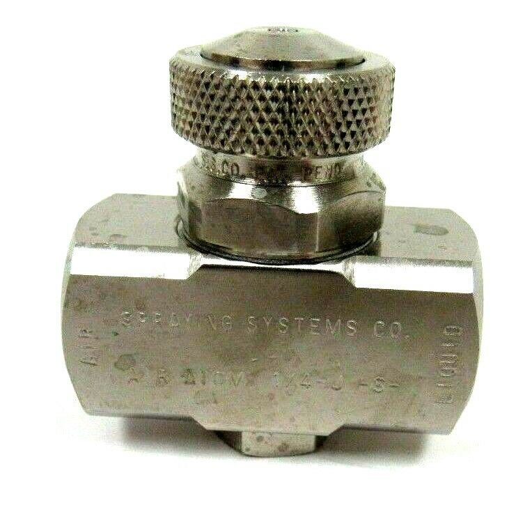 NEW SPRAYING SYSTEMS 1/4JS AIR ATOMIZER 14JS SB Industrial Supply, Inc.