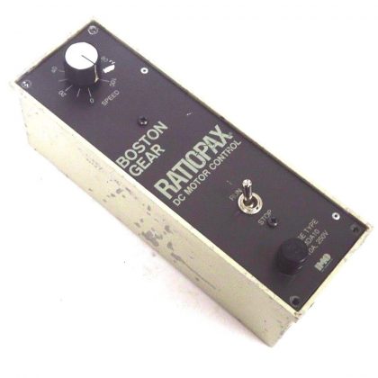 USED BOSTON GEAR RATIOPAX RP1 DC MOTOR CONTROL