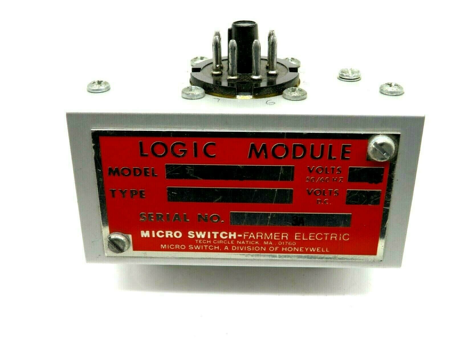 USED MICRO SWITCH TR4-2 MODULE 15V 50/60HZ 8PIN TR42 - SB Industrial ...