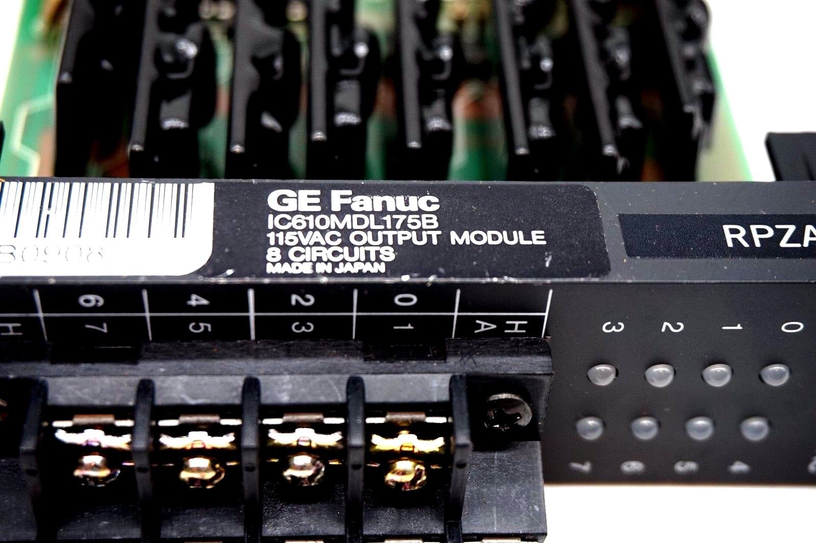 3 USED GE FANUC IC610MDL175B OUTPUT MODULES - Image 3