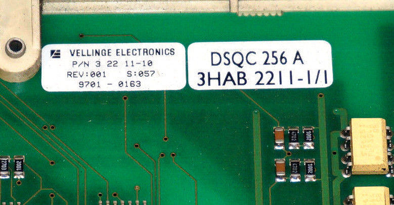 USED ABB ASEA BROWN BOVERI 3HAB2211-1-1 SENSOR MODULE BOARD DSQC356A 3HAB221111 - Image 3