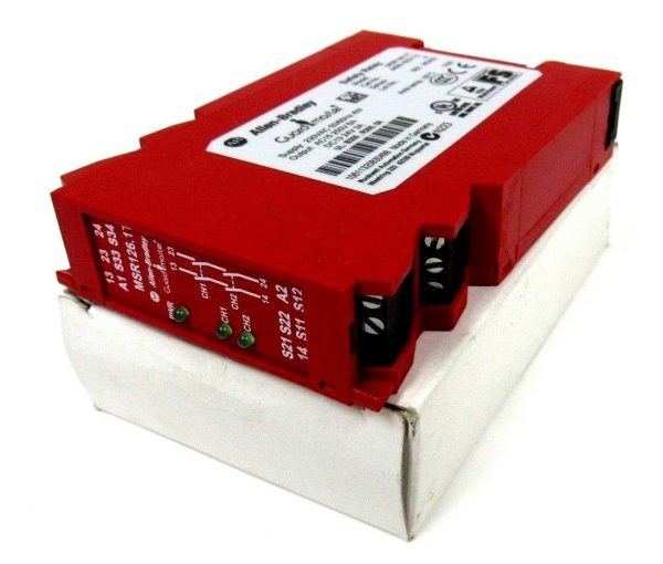 NEW ALLEN BRADLEY 440R-N23112 SAFETY RELAY MSR126-1T 440RN23112