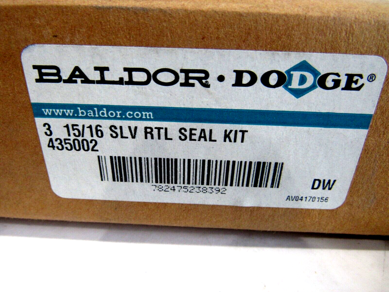 NEW BALDOR DODGE 435002 3 15/16 SLV RTL SEAL KIT - Image 4