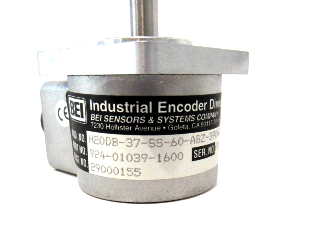 NEW BEI H20DB-37-SS-60-ABZ-3904R-SM14-12V-S ENCODER 924-01039-1600 - SB ...