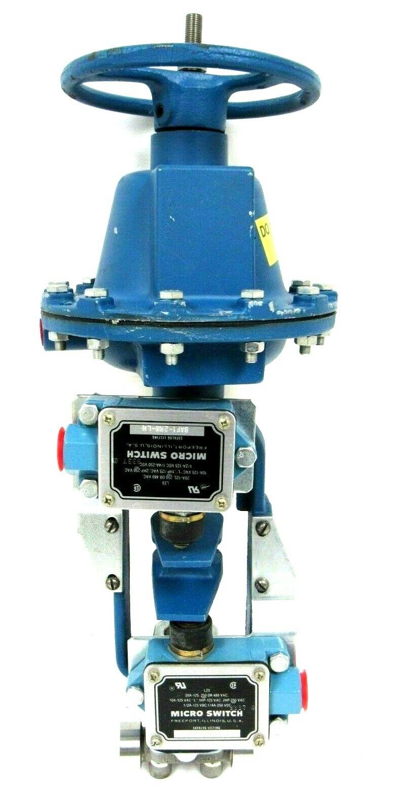 NEW ITT ENGINEERED VALVES NO.12 AIR MOTOR ACTUATOR .52474R2343214