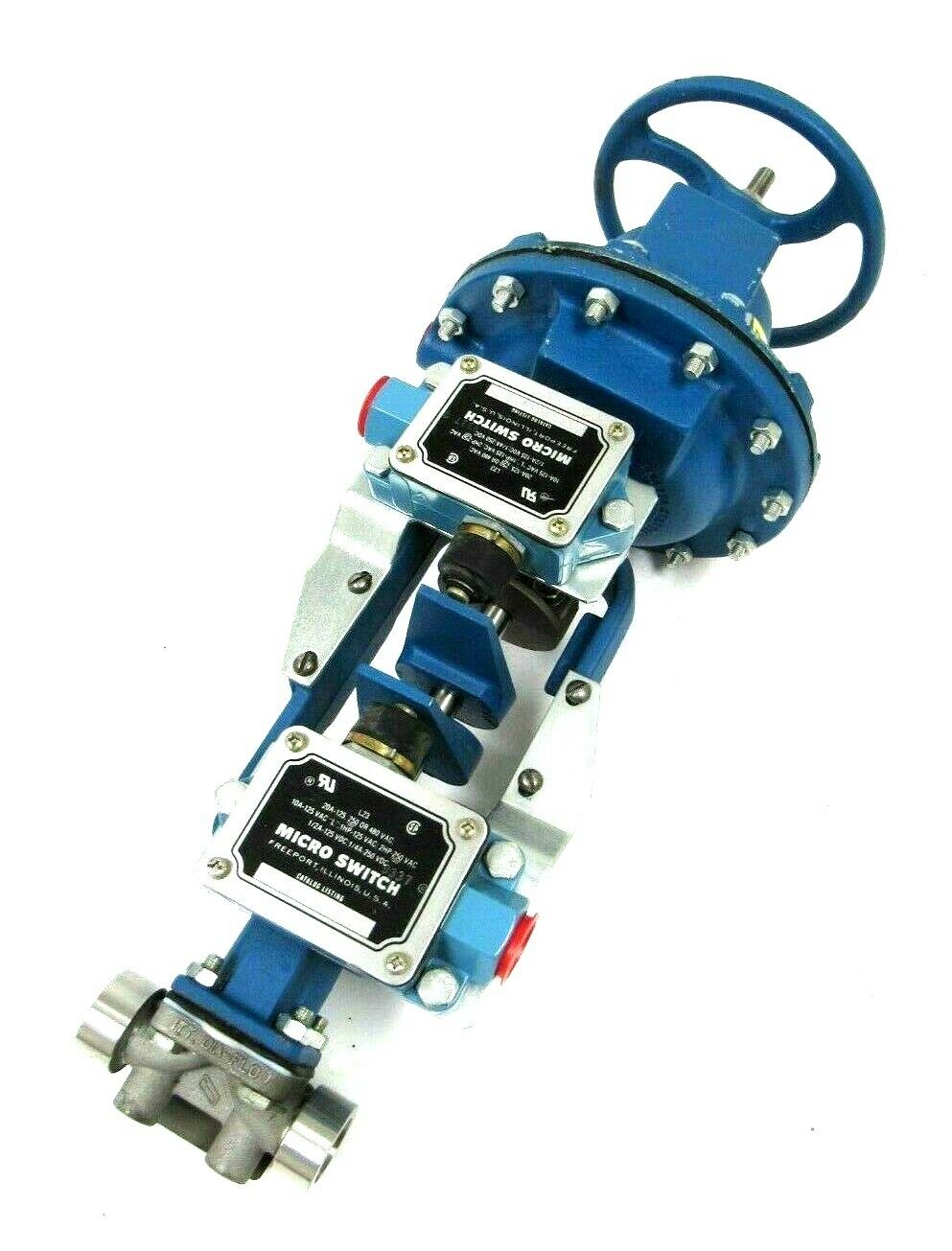 NEW ITT ENGINEERED VALVES NO.12 AIR MOTOR ACTUATOR .5-2474-R2-34-3214 ...