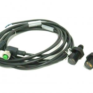 NEW LOT OF 2 OMRON E3FA-VP21 PHOTOELECTRIC SENSOR WITH XS2F-B12PVC4A2M CABLE