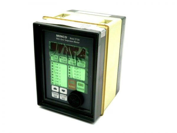 NEW MINCO CT124 MULTI-ZONE TEMPERATURE MONITOR CT124PA1