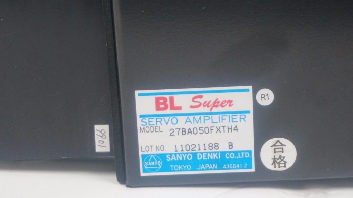 NEW SANYO DENKI 27BA050FXTH4 BL SUPER SERVO AMPLIFIER - Image 6