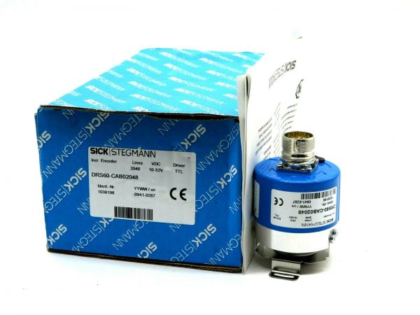 NEW SICK STEGMANN DRS60-CAB02048 ABSOLUTE ENCODER DRS60CAB02048
