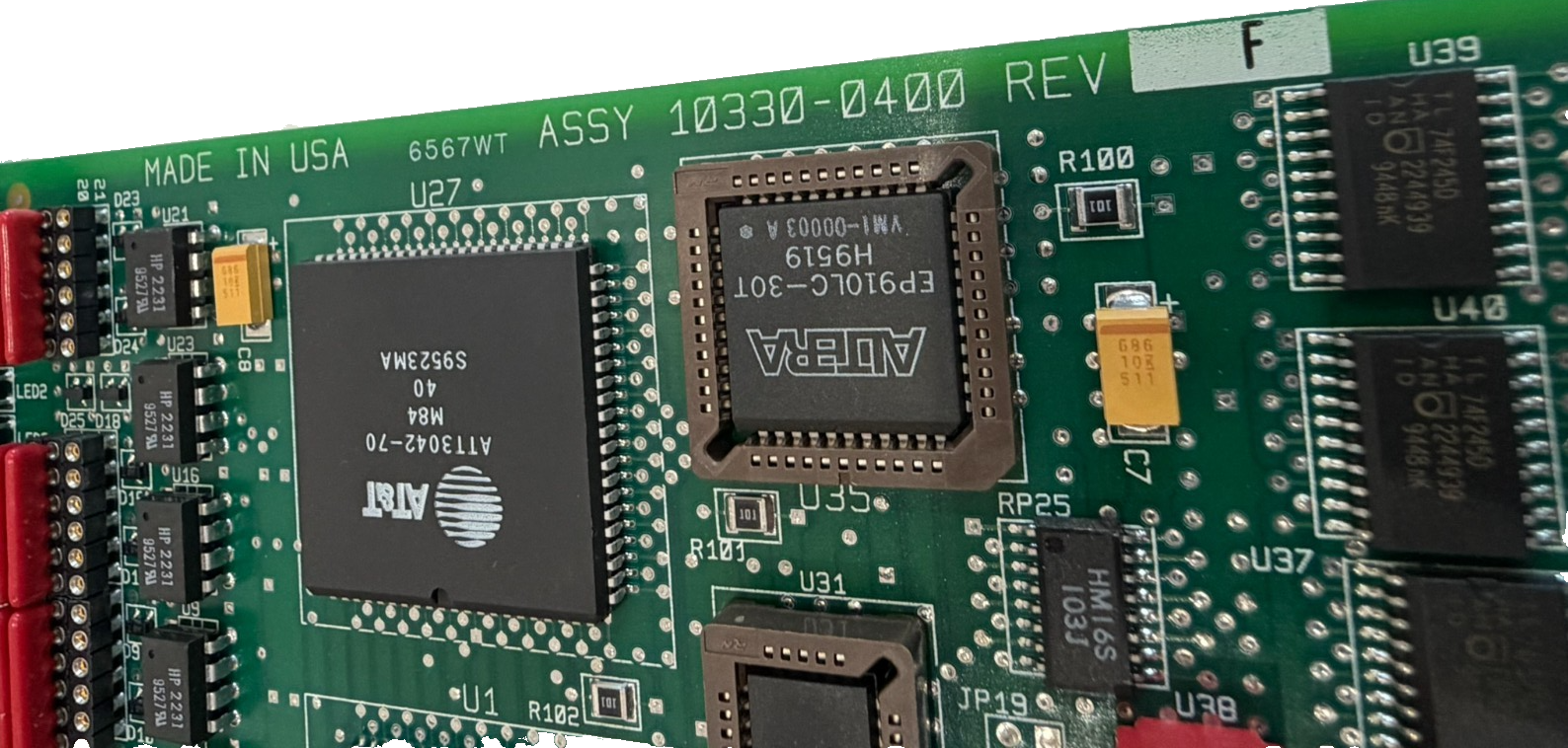 USED ADEPT TECH 10330-00400 INTERFACE BOARD REV.F 1033000400 - Image 4