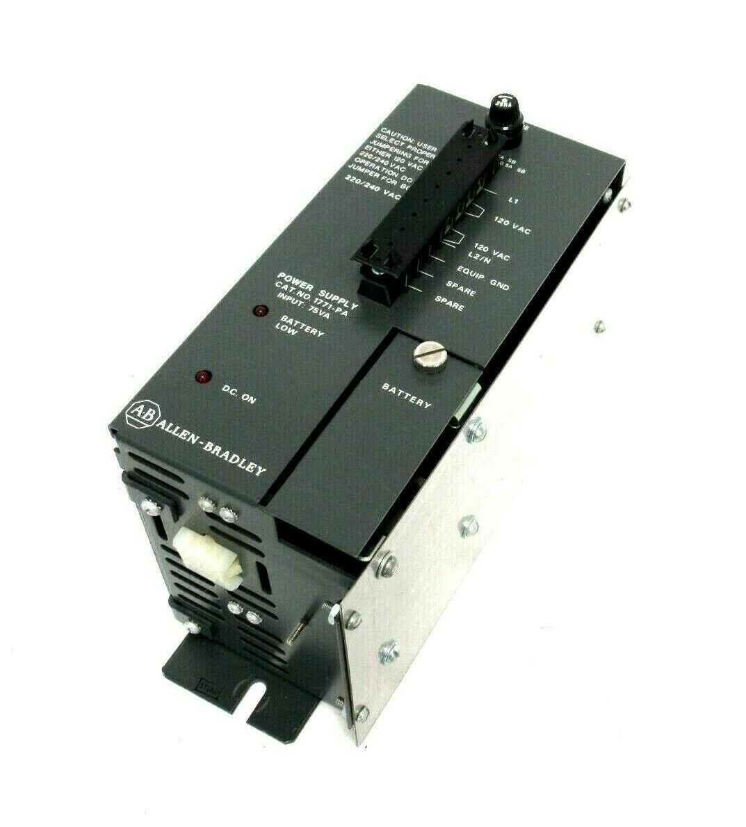 USED ALLEN BRADLEY 1771-PA POWER SUPPLY SER.B 1771PA