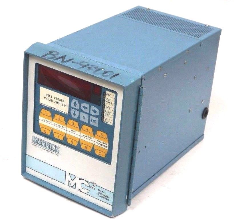 Merrick Controller USED MERRICK INDUSTRIES MODEL: 2000-HP BELT FEEDER MC2 CONTROLLER ...
