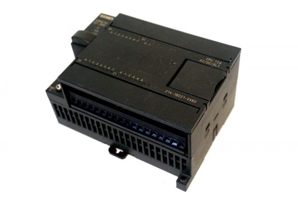 USED SIEMENS 6ES7-214-1BD21-0XB0 CPU MODULE 6ES72141BD210XB0