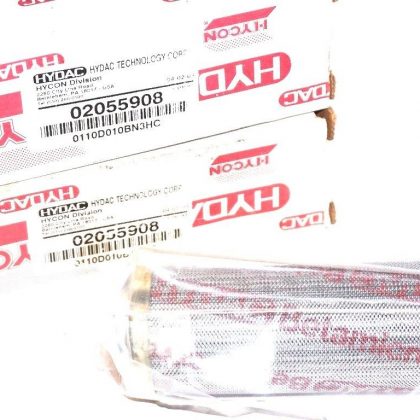 2 NEW HYDAC 02055908 HYDRAULIC FILTERS