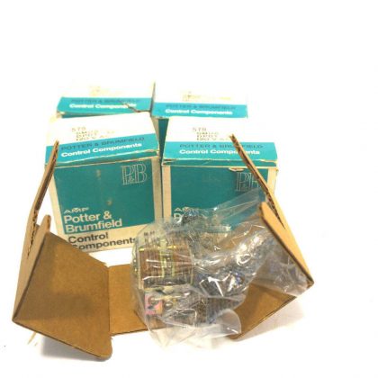 4 NEW POTTER & BRUMFIELD GMIIA DPDT 3A RELAY 579 GMIIA
