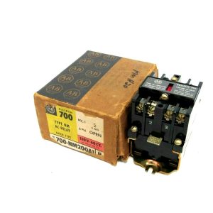 NEW ALLEN BRADLEY 700-NM200A1 INDUSTRIAL CONTROL RELAY SER.B TYPE NM 700NM200A1