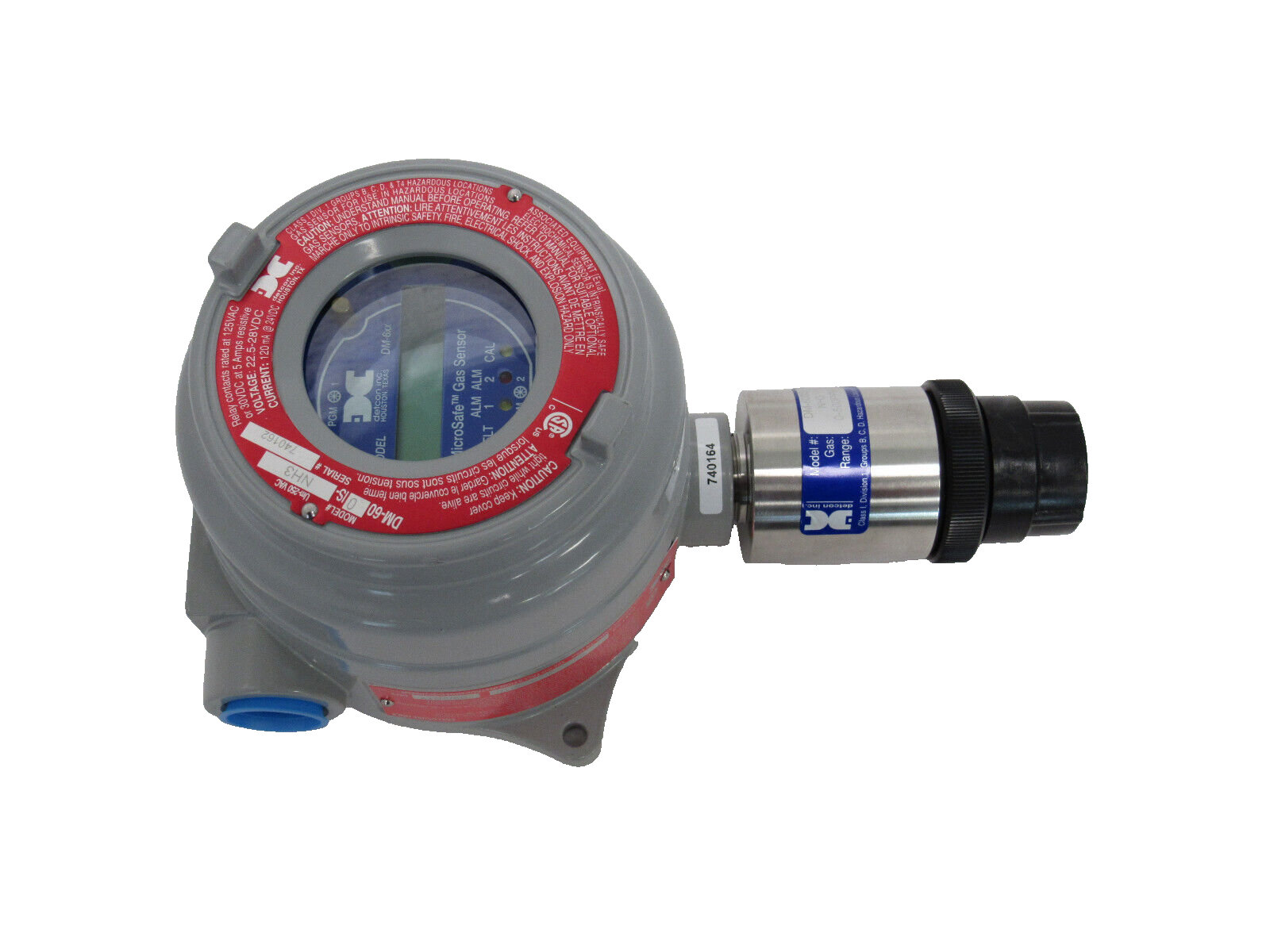 NEW DETCOM DM-600IS-NH3 AMMONIA DETECTOR 500PPM DM-600IS DM600ISNH3 ...