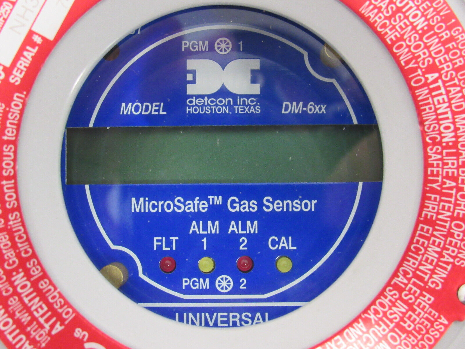 NEW DETCOM DM-600IS-NH3 AMMONIA DETECTOR 500PPM DM-600IS DM600ISNH3 ...