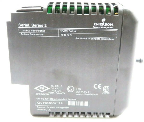 NEW EMERSON KJ3241X1-BA1 REDUNDANT SERIAL INTERFACE MODULE SERIES 2 KJ3241X1BA1 - Image 4