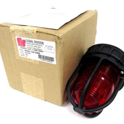 NEW FEDERAL SIGNAL 191XL-120-240R RED LED LIGHT 191XL120240R