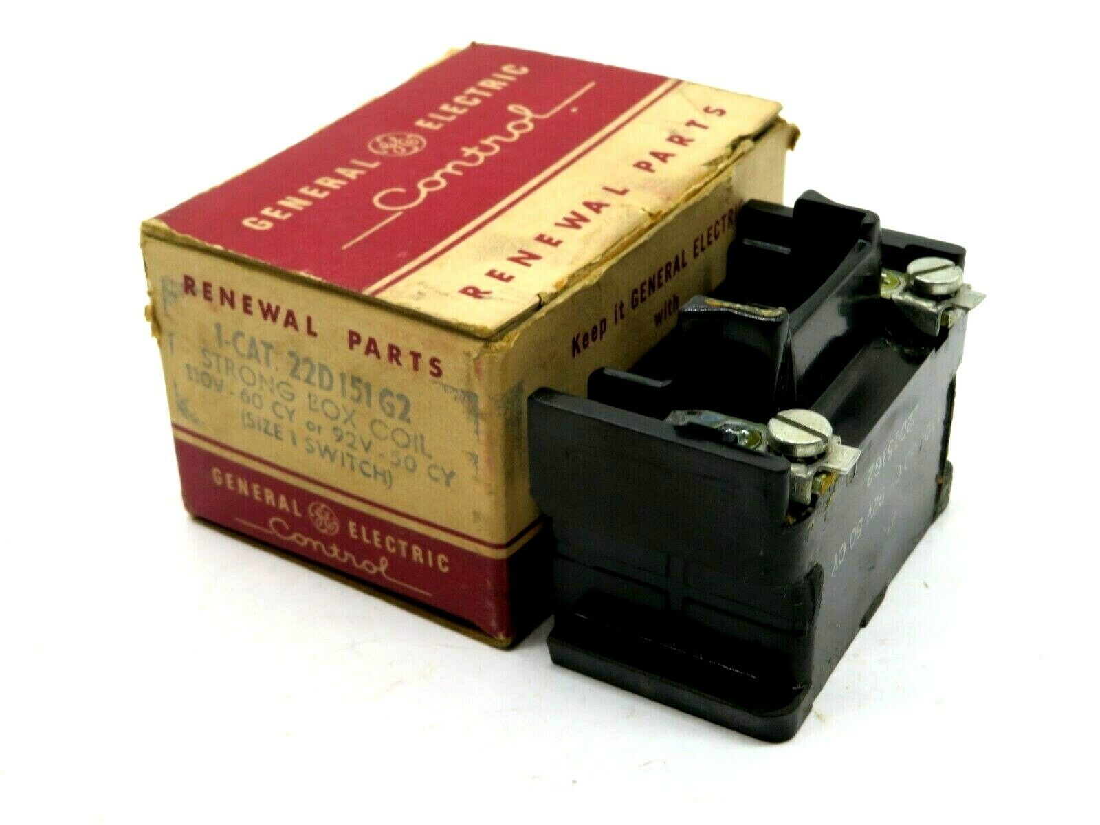 NEW GENERAL ELECTRIC 22D151G2 STRONG BOX COIL 110V