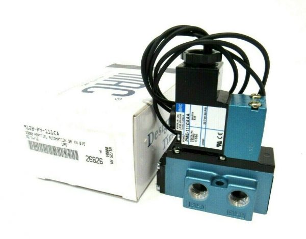 NEW MAC VALVES 912B-PM-111CA SOLENOID VALVE 912BPM111CA