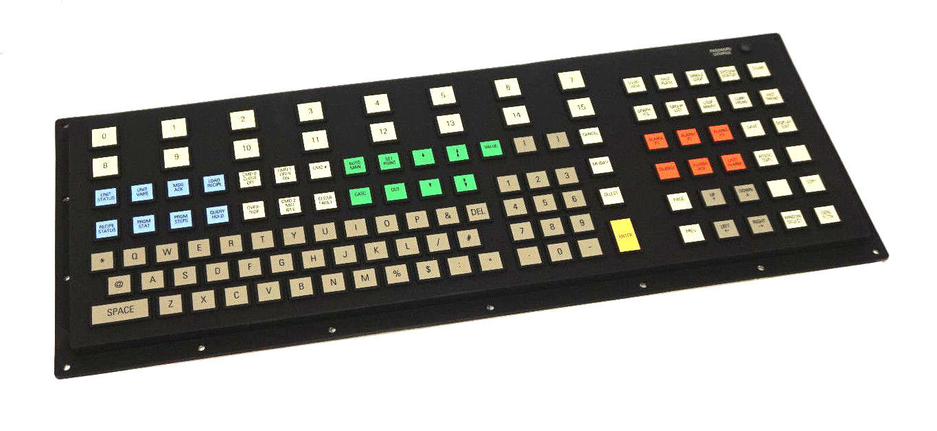 NEW NOVATECH 2594709-0002 REV. F PROCESS KEYBOARD REPLACEMENT 25947090002