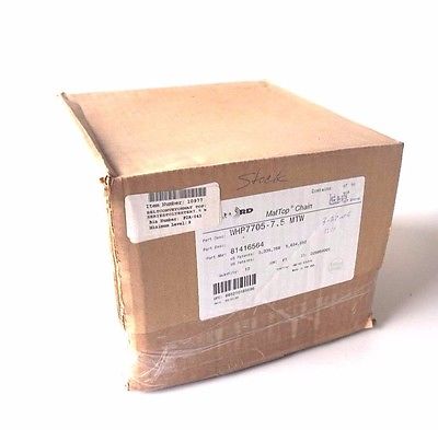 NEW REXNORD WHP7705-7.5 MTW MAT TOP CHAIN 81416564 WHP770575